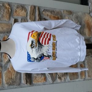 OPERATION DESERT STORM SWEATSHIRT LADIES XL USA SUPPORT OUT TROOPS